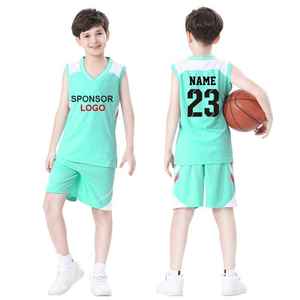Hot Sales Unique Design Kids <b>Basketball</b> Wear High Quality Custom Logo Uniforms New Style <b>Basketball</b> <b>Clothing</b> Youth <b>Basketball</b> - Product Image 4