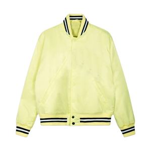 Street Core-Veste universitaire en satin, blouson OEM personnalisé, blouson style baseball pour jeunes, veste adaptée aux tendances de la mode - Product Image 5