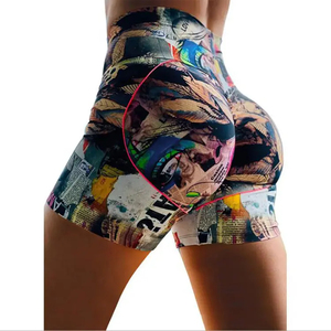 Nouvelle tendance mode personnalisé coton respirant vêtements de sport femmes Gym Shorts scrunch shorts gym femmes - Product Image 5