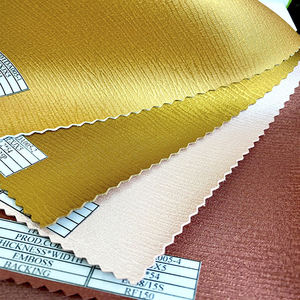 Microfibra de tela de piel sintética impermeable para sofás y bolsos con respaldo tejido ecológico - Product Image 1