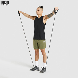 Short de survêtement d'été de haute qualité pour hommes Séchage rapide Fitness Style décontracté Tissu recyclé respirant Motif solide Teint uni - Product Image 4