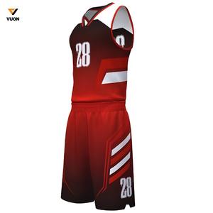 2025 Concevez votre propre uniforme de basket-ball 100% Polyester dernier style meilleure qualité ensemble d'uniformes de basket-ball - Product Image 3