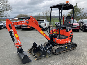 Miniexcavadora Kubota U17-3 PERFECTA, Excavadora Compacta Diésel de 1.7T con Cuchilla Frontal - Product Image 4