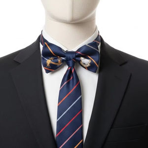 Corbatas de Moño Ecológicas de Poliéster Reciclado con Correa Ajustable y Estampado por Transferencia de Calor, Accesorio para Bodas y Fiestas - Product Image 1