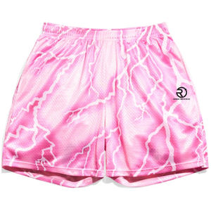 Pantalones cortos de baloncesto de malla deportiva personalizados Logotipo personalizado Transpirable Ropa deportiva de verano de secado rápido Aceptamos diseños personalizados - Product Image 1