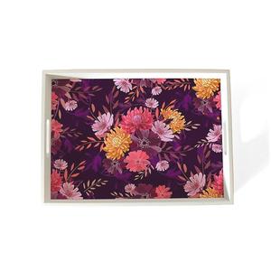 ถาดโลหะเสิร์ฟอาหารคุณภาพสูงถาดเสิร์ฟอาหารเกรดคุณภาพเคลือบเงาวาวสไตล์ที่เป็นเอกลักษณ์ถาดเสิร์ฟอาหาร - Product Image 5