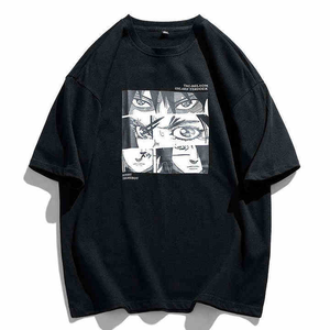 100% camisetas casuales de gran tamaño de algodón para veranos Grapic diseñado camiseta peso pesado gota hombro camiseta - Product Image 5