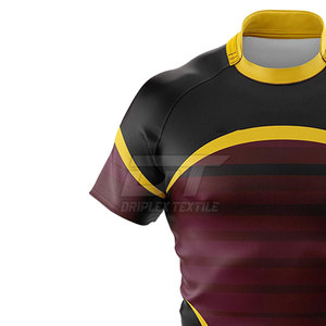 Maillot de Rugby de maille de dernière conception de haute qualité meilleur matériel fait bas maillot de Rugby de maille de quantité minimale de commande - Product Image 4