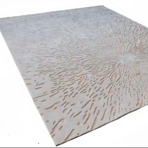 Tapis de prière traditionnels en peluche personnalisés, faits à la main, motif à carreaux brodé, écologiques, résistants à l'eau et aux taches - Product Image 5