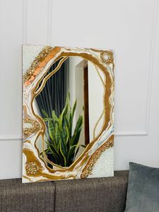 Cadre photo moderne rectangulaire en os de buffle, fait main, durable, de haute qualité, décoration murale pour la maison - Product Image 4