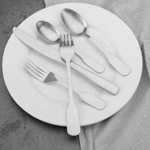 Cubiertos de acero inoxidable mate, cubiertos de cocina, utensilios aptos para lavavajillas - Product Image 2