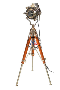 Projecteur marin industriel marin Vintage, lampadaire sur pied, trépied, lampe Hollywood pour salon, chambre à coucher, Vintage - Product Image 3