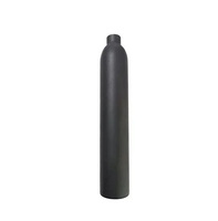 Cilindro de Aluminio de 0.5L, 850g, Grado Alimenticio, Diseño sin Gas, Tanque de Aire de Alta Presión 1800psi, Certificado CE, Doble Disco de Seguridad para Bebidas