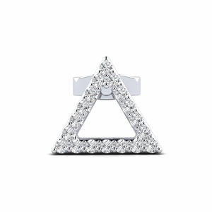 Boucles d'oreilles en diamant cultivé en laboratoire plaqué or 10 carats coupe ronde cadeaux modernes pour les hommes élégants accessoire de confiance de tous les jours - Product Image 4