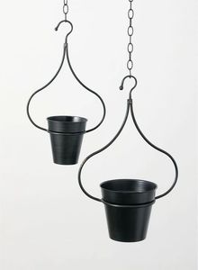 Elegante maceta de metal resistente a la intemperie con un diseño cilíndrico sin costuras, perfecta para uso en el hogar, la Oficina y la terraza - Product Image 5