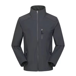 Veste d'extérieur softshell de haute qualité 2026, imperméable, coupe-vent, respirante, grande taille, motif imprimé, veste de chasse pour homme - Product Image 3