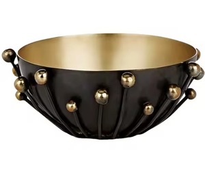 Moderno y Elegante Soporte de Metal Plateado para Ensaladera, Decoración de Restaurante, Centro de Mesa para Bodas - Product Image 5