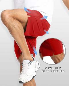 2025 Active Dry Men Gym Shorts Tela ligera con bolsillos tecnológicos X-Dry Workout Shorts para hombres - Product Image 4