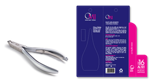 โอมิเวียดนาม AL-101ชุดกรรไกรตัดเล็บคุดคู้สแตนเลสพรีเมี่ยมเครื่องมือทำเล็บมือเล็บเท้าชุบสีเทา - Product Image 5