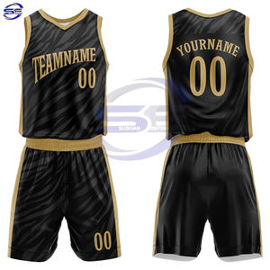 Uniforme de basket-ball sur mesure de haute qualité pour la tenue de basket-ball d'équipe de logo de conception imprimée par les jeunes - Product Image 1