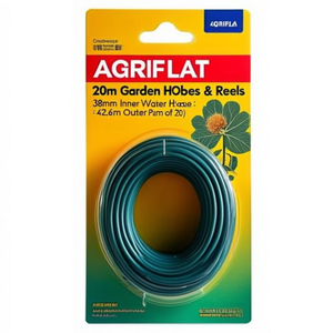 Mangueras y Enrolladores de Jardín AGRIFLAT de 20 m, Manguera de Agua de 38 mm de Diámetro Interior con 42,6 mm de Diámetro Exterior - Paquete de 20 - Product Image 2