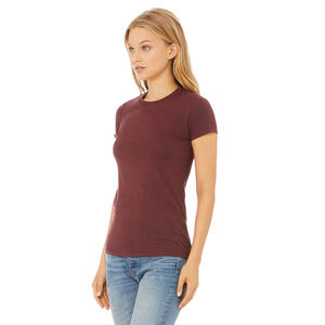T-shirt pour femme à manches courtes, coupe classique, respirant, imprimé numérique, de haute qualité, personnalisé, en gros, nouveau, OEM, 100% coton - Product Image 6
