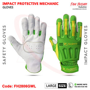 ถุงมือหนังสำหรับทำงานกันแรงกระแทกตัดทนต่อแรงกระแทก - Product Image 2