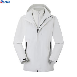 เสื้อแจ็คเก็ตขนแกะคุณภาพสูงแบบสั่งทำพิเศษ ทรงปกติ สำหรับผู้ชายและผู้หญิง เสื้อโค้ทซิปสำหรับฤดูหนาวและกิจกรรมกลางแจ้ง ผลิตจากผ้าโพลีเอสเตอร์/ไนลอน เนื้อผ้าสบายและให้ความอบอุ่น - Product Image 4