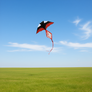 Bdt - Cometa de una sola línea para exteriores *Vampire* Incl. Cometa de 50m de Línea y 90x40cm + Cola de 3m - Product Image 3