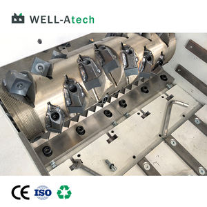 Máquina trituradora de un solo eje Virutas de hierro Cartón Madera Botella PET Trituradora de bolsas tejidas para reciclaje - Product Image 3