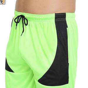 Shorts en maille de basket-ball brodés confortables et respirants de la meilleure qualité, style cargo décontracté 6XL, shorts de football à prix de gros - Product Image 4