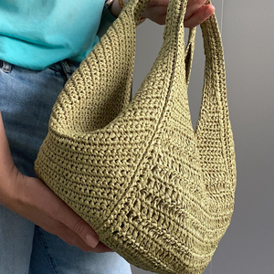 กระเป๋าถักโครเชต์สำหรับผู้หญิงกระเป๋าผ้าถักสะพายไหล่กระเป๋าถักโครเชต์น่ารักสำหรับเด็กผู้หญิงผลิตในเวียดนาม - Product Image 4