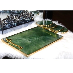 Bandeja de Resina de Lujo Más Demandada para Servir Alimentos o Bebidas, Joyería o Decoración del Hogar, Disponible a Precio de Exportación - Product Image 4