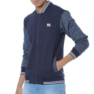 Meilleur prix Blouson aviateur pour homme avec col montant Confortable et respirant pour l'extérieur Logo personnalisé sur le devant - Product Image 1
