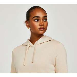 Ensemble survêtement et sweat à capuche en polaire court pour femme, motif uni, taille plus, sweat à capuche fabriqué au Pakistan - Product Image 3