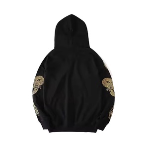 Sweat à capuche unisexe en molleton/éponge française de qualité supérieure, personnalisé, écologique, décontracté, épais et surdimensionné - Product Image 2