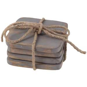 Venta caliente posavasos con incrustaciones de hueso Juego de 4 azulejos patrón té café Mesa bebida utensilios de cocina posavasos para Houeswarming regalo hogar - Product Image 6