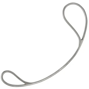 Guide-fil OB réutilisable en acier inoxydable de haute qualité pour animaux d'élevage, bovins, animaux de ferme – Instrument obstétrical vétérinaire durable - Product Image 2