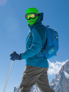 Nouveau chapeau tricoté en laine chaud d'hiver personnalisé masque de ski personnalisé Skimask 3 Hol mak cagoule - Product Image 5