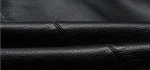 แจ็คเก็ตหนัง แฟชั่นมอเตอร์ไซค์ แจ็คเก็ตหนังมีซิป มีกระเป๋า ผู้ชาย สไตล์วินเทจ แจ็คเก็ตหนังโอเวอร์ไซส์สำหรับผู้ชาย - Product Image 6