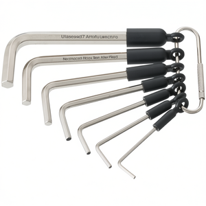 ชุดประแจหกเหลี่ยมเคลือบนิกเกิล Hazet ขนาดเมตริก 7 ชิ้น - Product Image 2