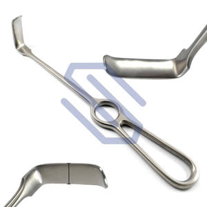 Rétracteur dentaire Langenbeck 30x16mm 21cm pour rétracter les tissus mous chirurgie buccale Instruments chirurgicaux portables en acier inoxydable - Product Image 1