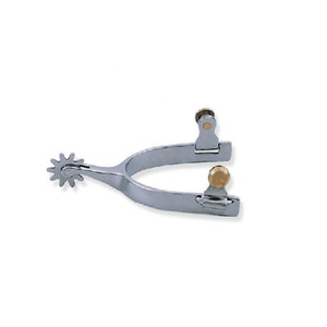 Espuela de tiro occidental duradera 2025 con SB Rowel No. 17, brocas ecuestres para montar a caballo y espuelas, accesorios para caballos de tiro de campamento - Product Image 3