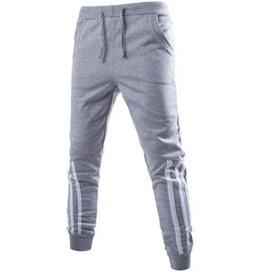 Pantalons de survêtement décontractés en coton 100% de haute qualité, à la mode, anti-froissement, pour l'entraînement, la remise en forme, la salle de sport, le jogging, pour hommes, 2026 - Product Image 4
