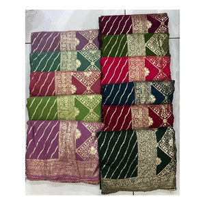 Lụa tinh khiết Dola kỹ thuật số in sarees mua tốt nhất Dola lụa Saree trực tuyến tại Ấn Độ tinh khiết Dola lụa sarees Chất lượng cao bán buôn - Product Image 4