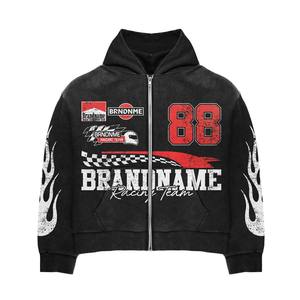 Men Women Side Stripe <b>Tracksuit</b> Classic Taped Zipper Jacket Track Pants Set <b>Retro</b> Athletic Sportswear Outfit - Product Image 2
