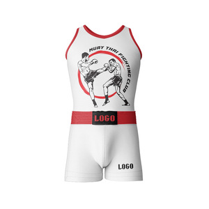 Conjunto de Uniforme de Boxeo de Alto Rendimiento con Cómodos Pantalones Cortos de Combate y Camiseta Transpirable para Mayor Movilidad Durante el Entrenamiento y Sparring - Product Image 6