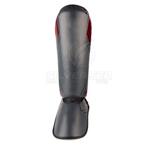 Protección personalizada de alta calidad para hombres y adultos, venta al por mayor, entrenamiento de boxeo, espinilleras, protectores y calentadores de piernas - Product Image 2