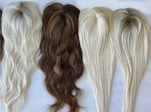 SOLDES DE FIN DE SAISON ÉLEVEZ VOTRE STYLE QUALITÉ SUPÉRIEURE 100% Vierge Remy Extensions de Cheveux Humains Perruques Silky Straight Wave BAS CHEVEUX - Product Image 2