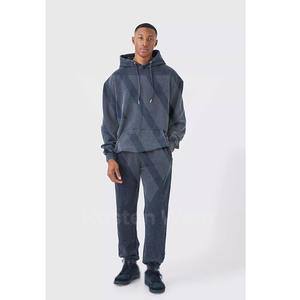 Chándal Deportivo Personalizado para Hombre, con Capucha, de Forro Polar, para Invierno, para Correr al Aire Libre, Uniforme de Clase, Entrenamiento de Equipo Deportivo - Product Image 2